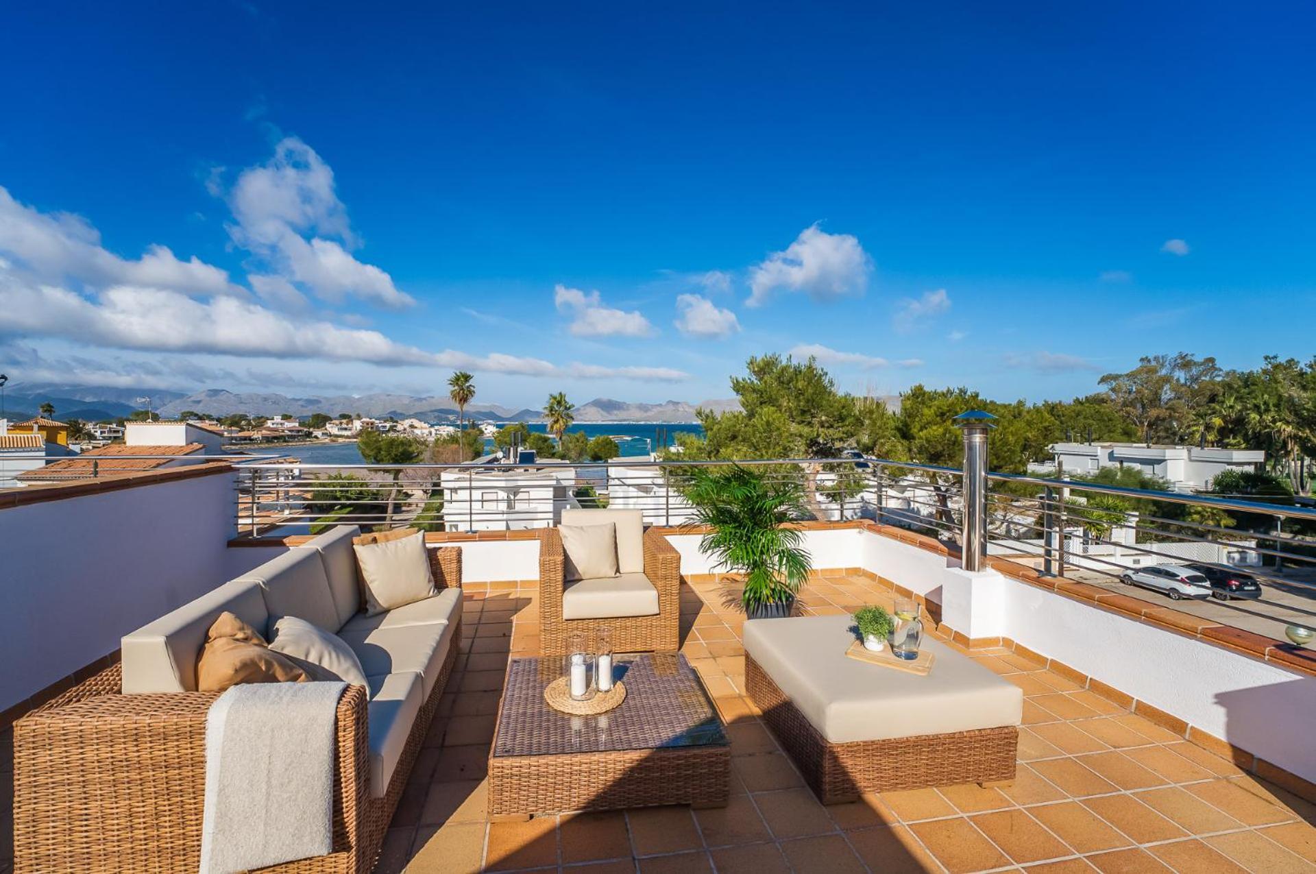 Traumhafte Maricel Fuer 8 Gaeste Am Villa Alcudia (Mallorca)
